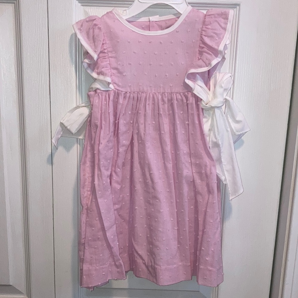 Sophie & Lucas Pink Smocked Dress